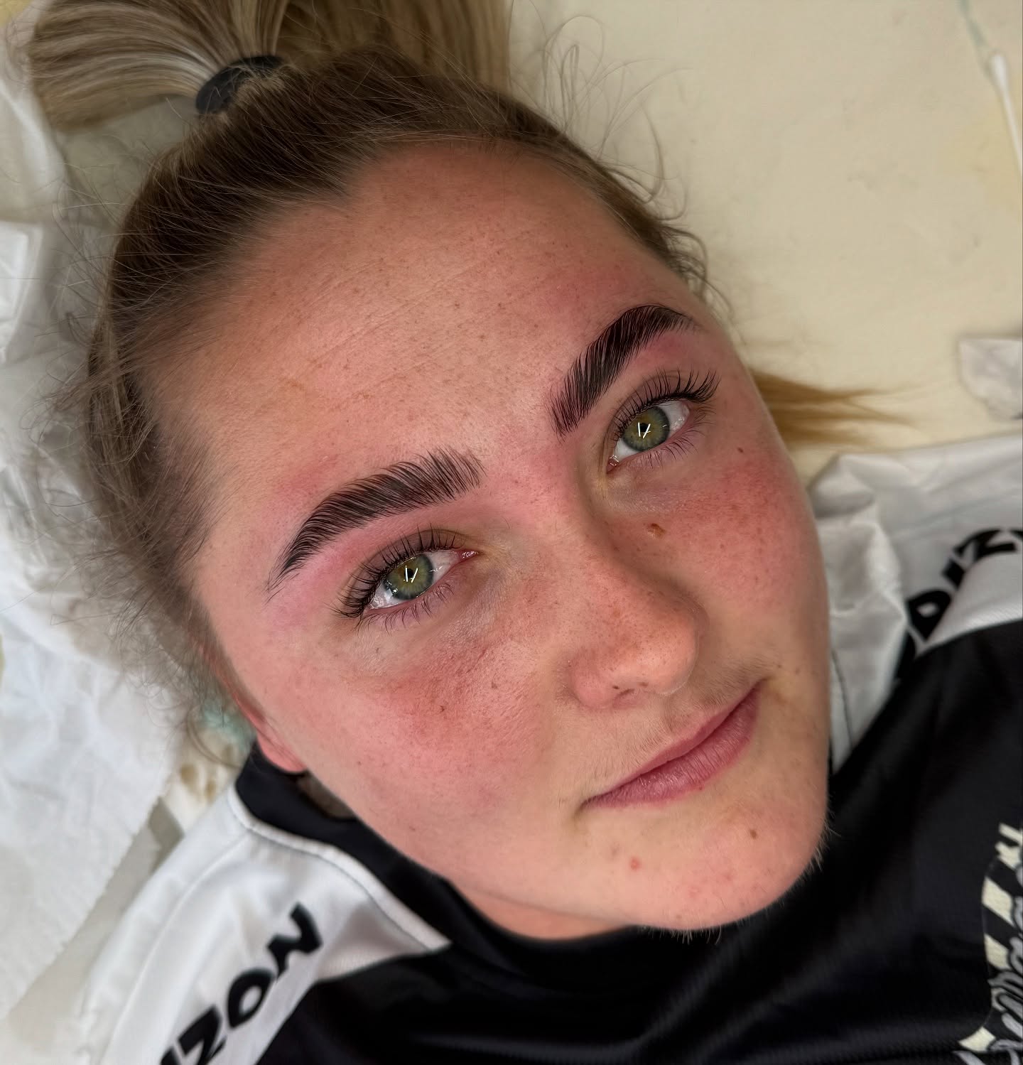 Semi-permanent brow result from Elite Cosmetics