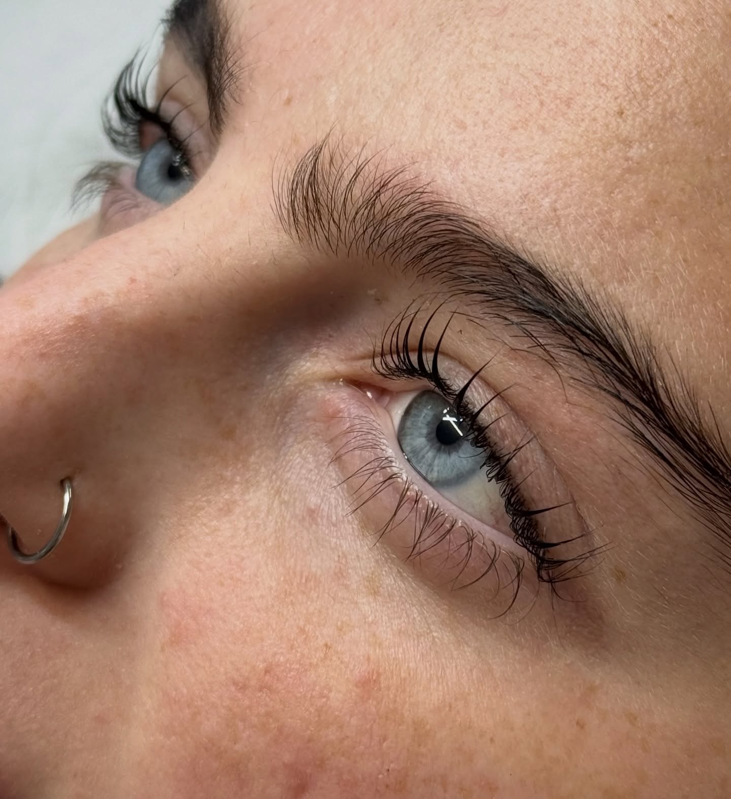 Natural-lash lift result