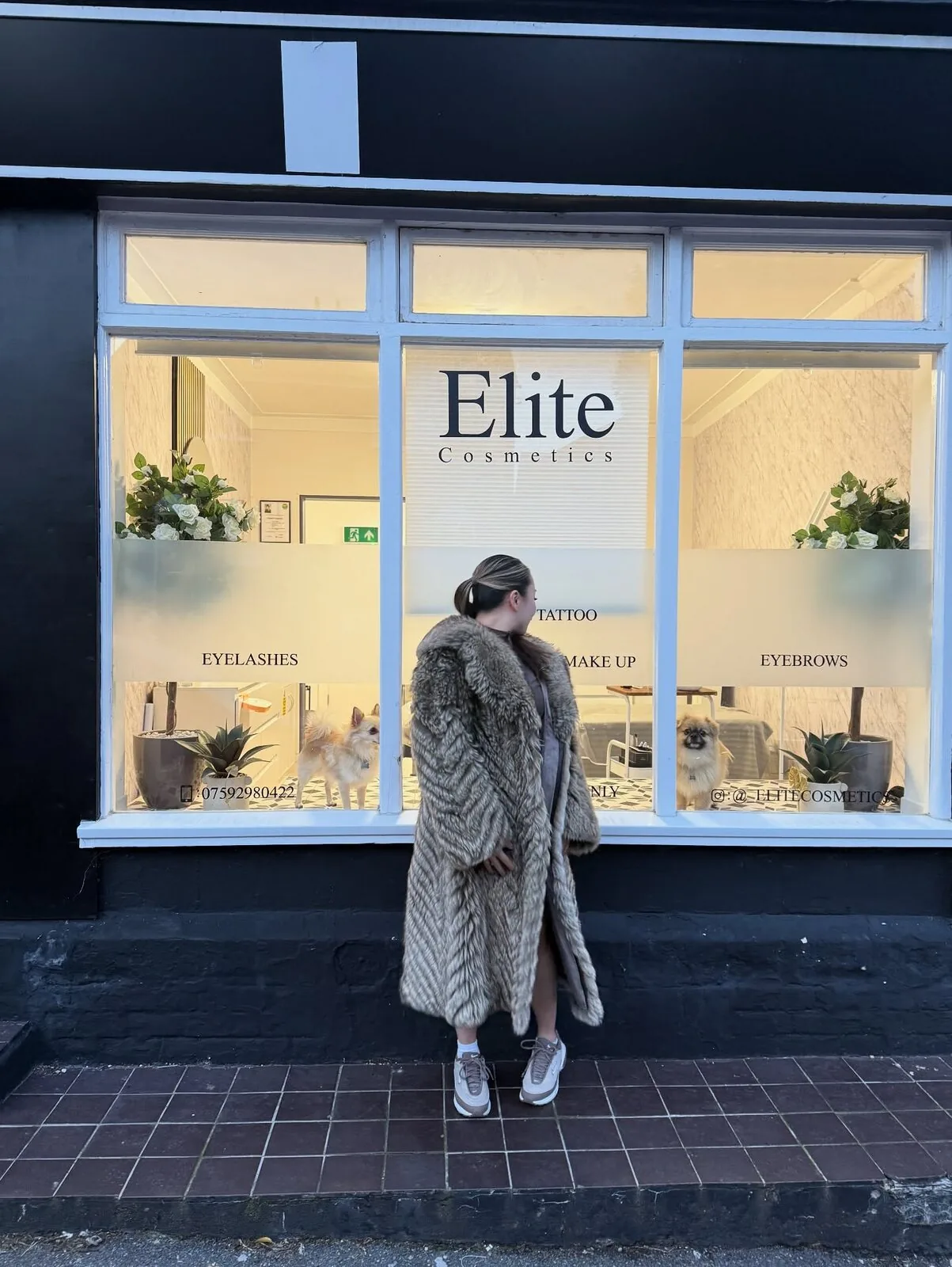 Elite Cosmetics studio frontage at 10A New Road